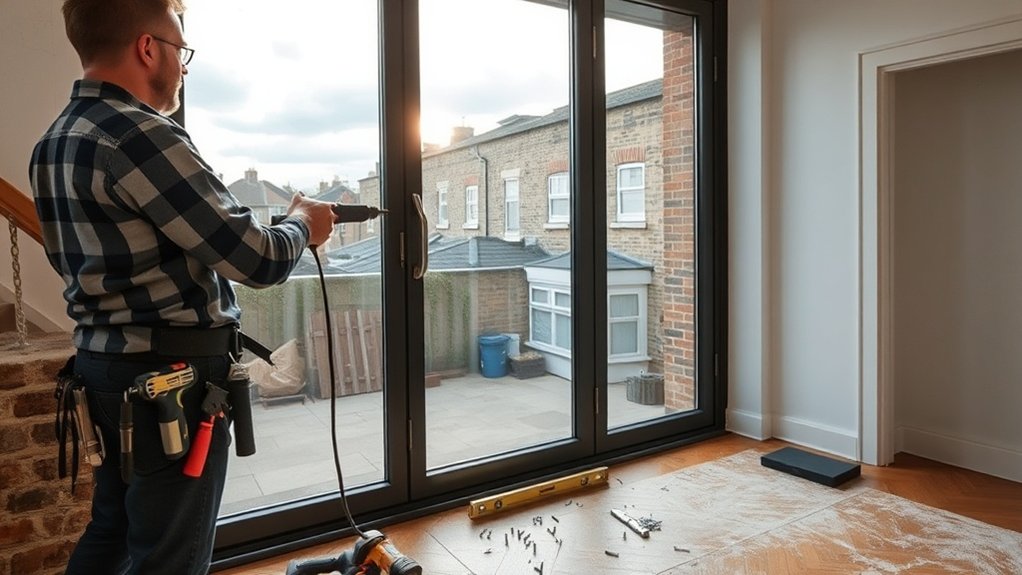 Aluminium Door Installation Alexandra Palace