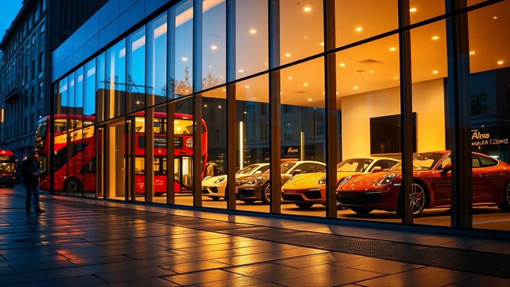 Car Showroom Glazing Alexandra Palace