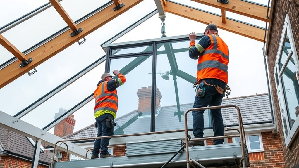 Conservatory Roof Replacement Alexandra Palace