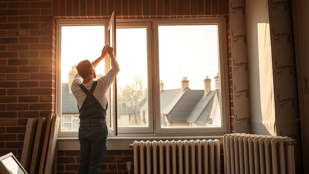 Energy Saving Window Upgrade Alexandra Palace