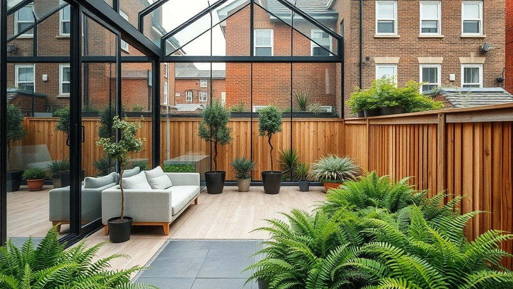 Garden Room Glazing Alexandra Palace