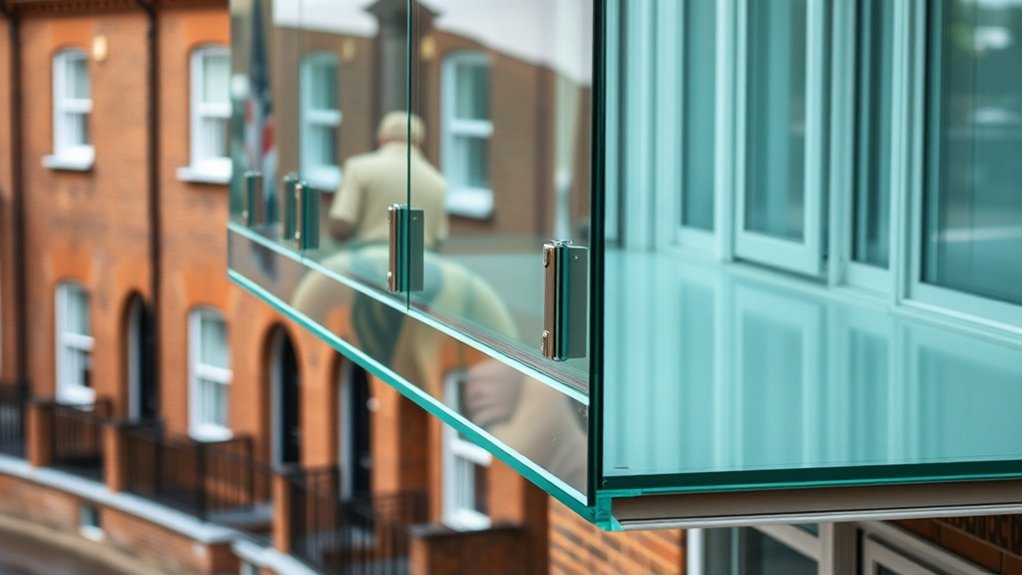 Glass Balcony Installation Alexandra Palace