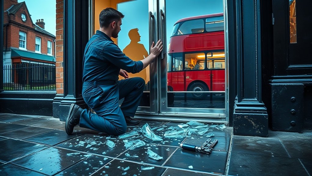 Glass Door Repair Alexandra Palace