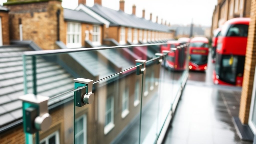 Glass Railing Installation Alexandra Palace