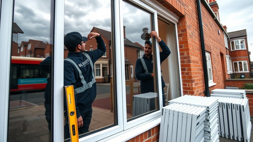 Glazier in Palace Gates
