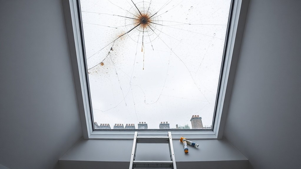 Leaking Skylight Repair Alexandra Palace