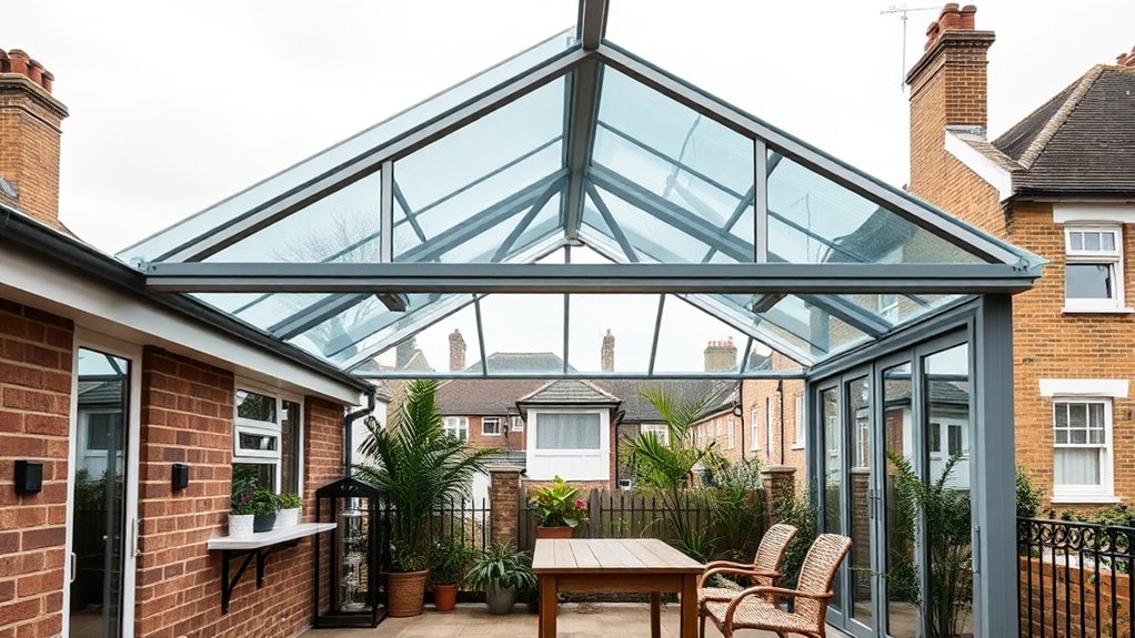 Lean-To Glazing Alexandra Palace