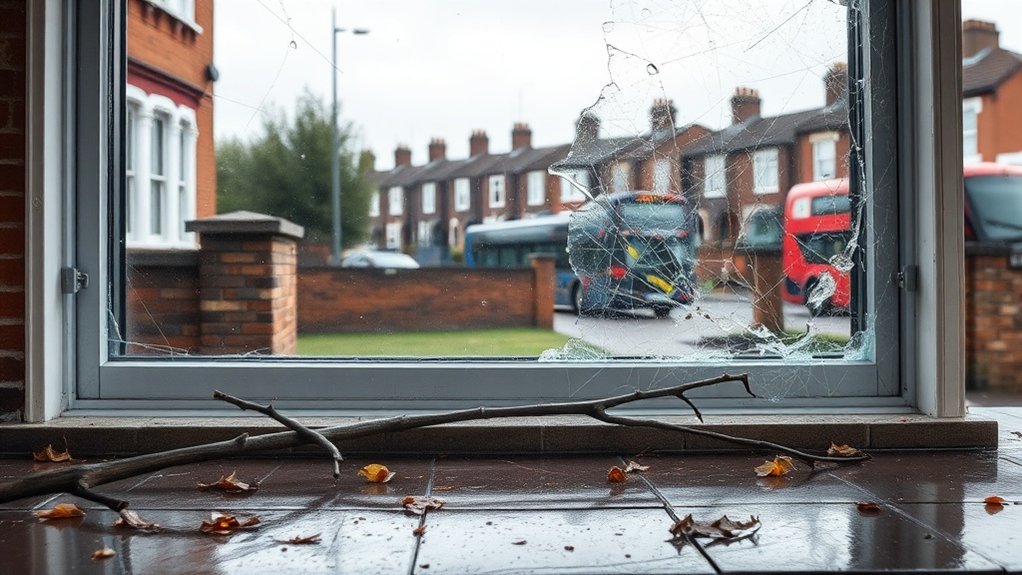Storm Damage Glazing Alexandra Palace