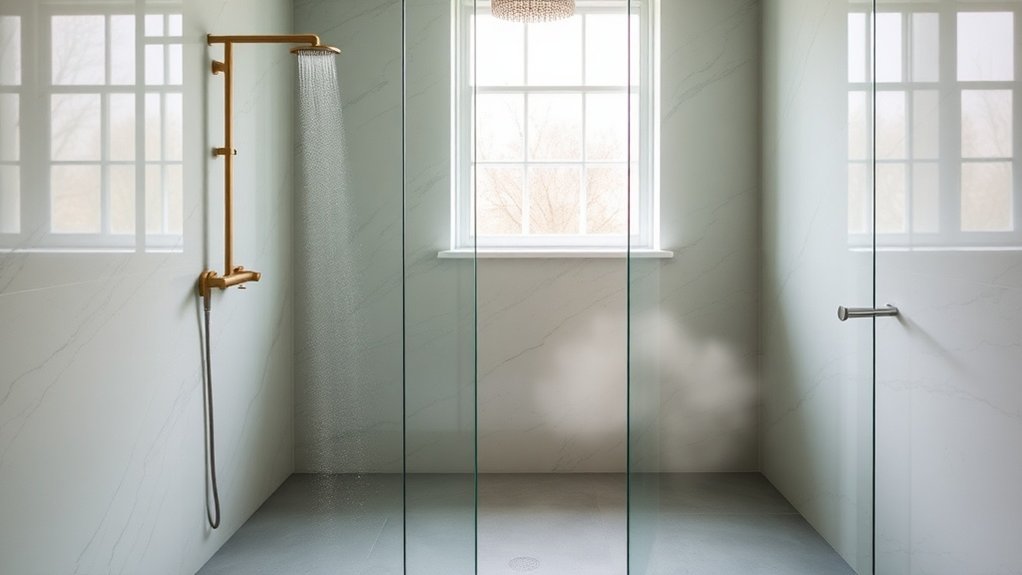 Wet Room Glass Panels Alexandra Palace