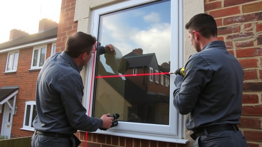 Window Installation Bounds Green